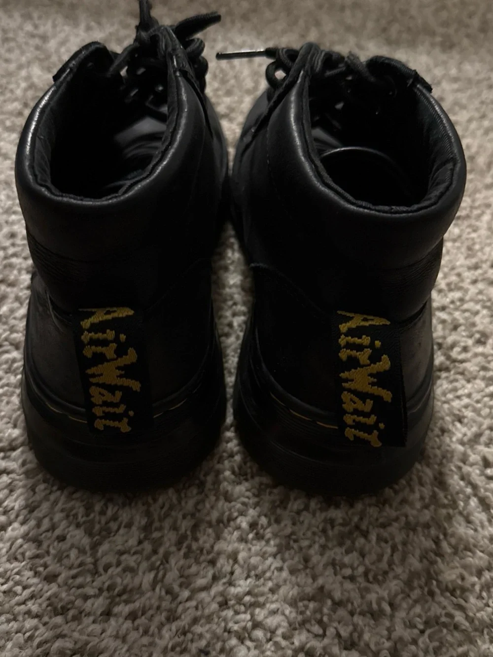 Dr. Martens Black Leather Chukka Boots